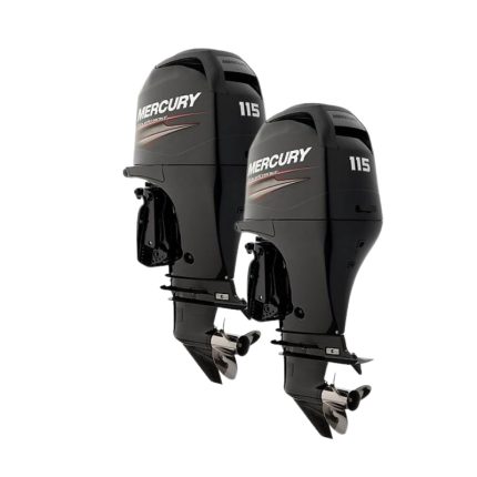 Mercury 115 Hp Marşlı Direksiyonlu Trimli Dıştan Takma Deniz Motoru (Çift)
