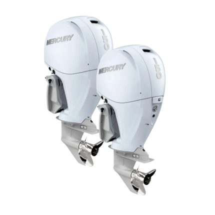 Mercury 150Hp F 150 XL / CXL EFI CF Beyaz Marşlı & Direksiyonlu & Trimli Deniz Motoru (Çift)